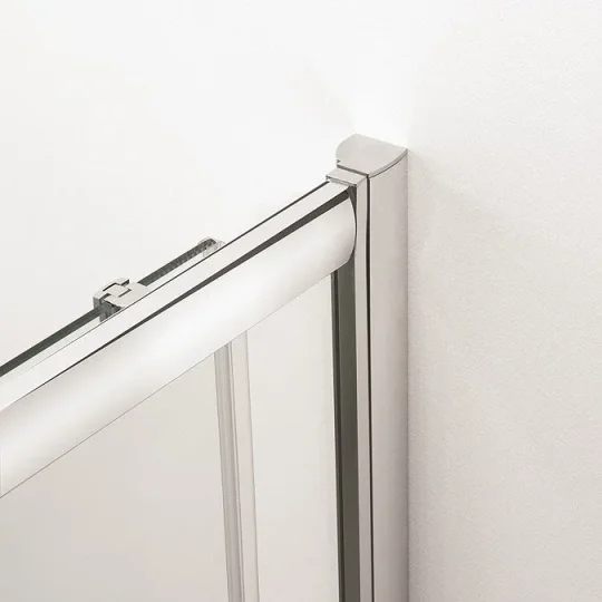 Crosswater Kai 6 Single Slider 1500 Silver detail view - Image 4