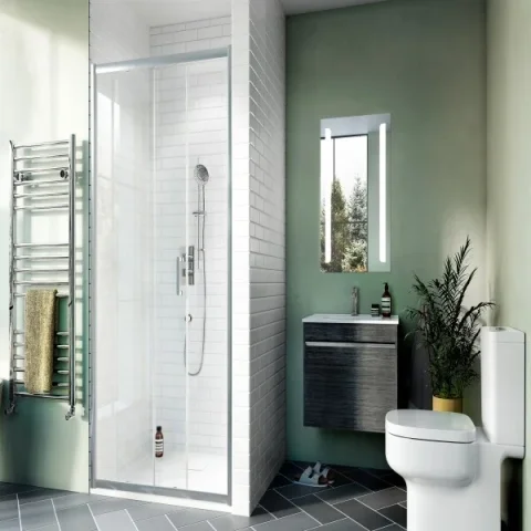 Crosswater Kai 6 Single Slider 1500 Silver product image - Image 6