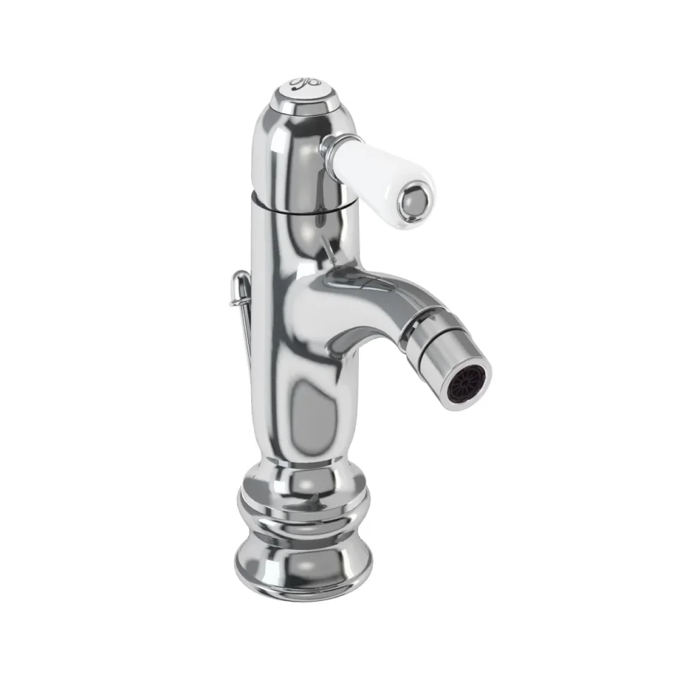 Burlington Chelsea Regent Curved Bidet 1 Chrome product image - Image 2