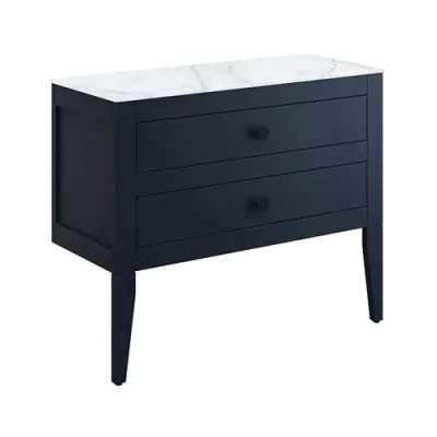 Crosswater Canvass Furniture Leg Set x 2 Deep Indigo Blue detail view - Image 2