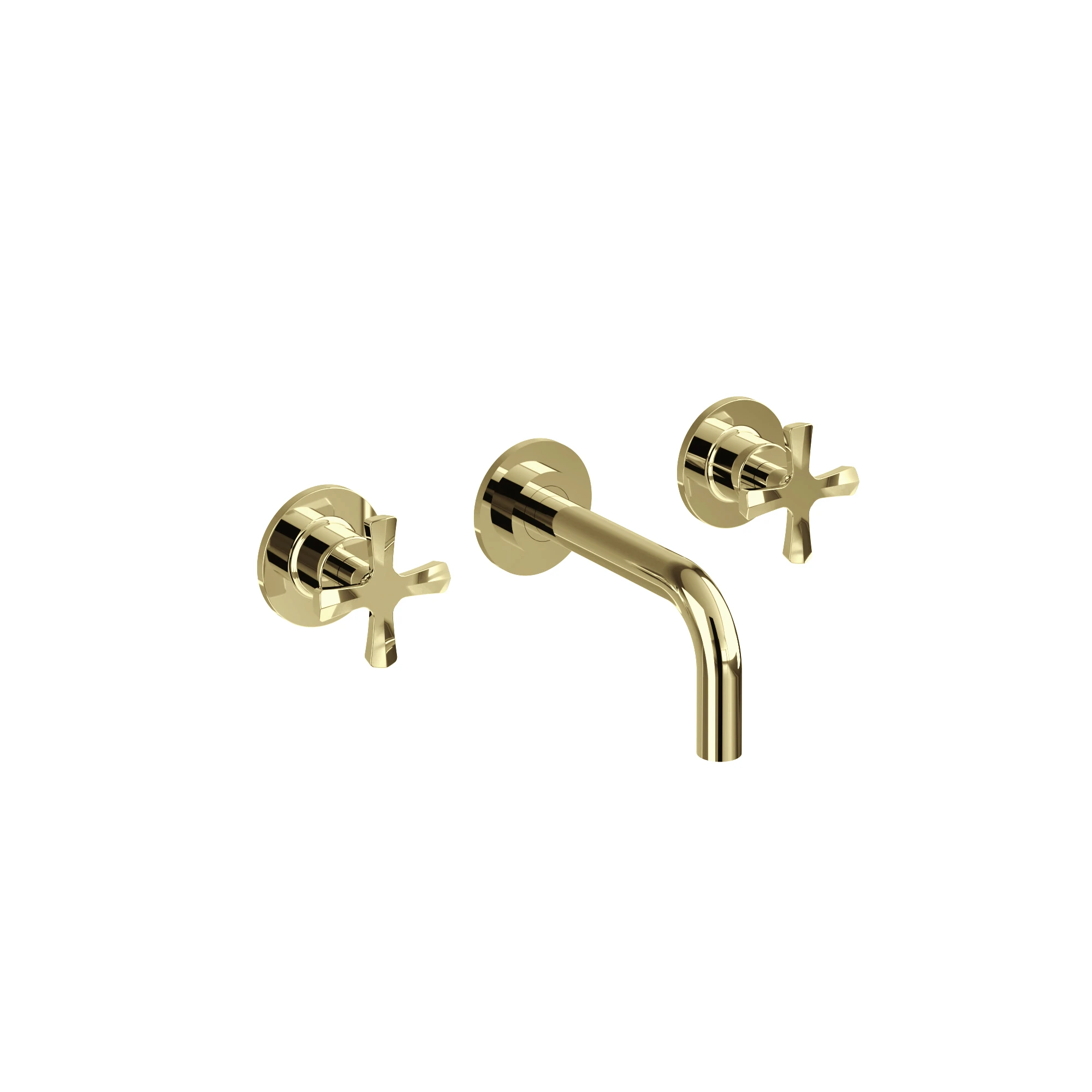 Burlington Riviera 3 Hole Wm Basin Mixer Gold