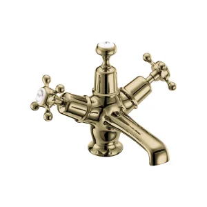 Burlington Claremont Qt Basin Mixer Cc Gold