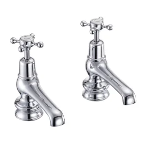 Burlington Qt Basin Taps 5 (no Heads) Chrome