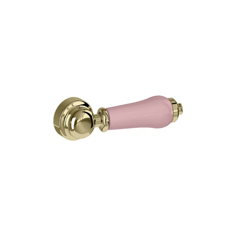 Burlington Concealed Cistern With Gold Pink Lever product image - Image 1