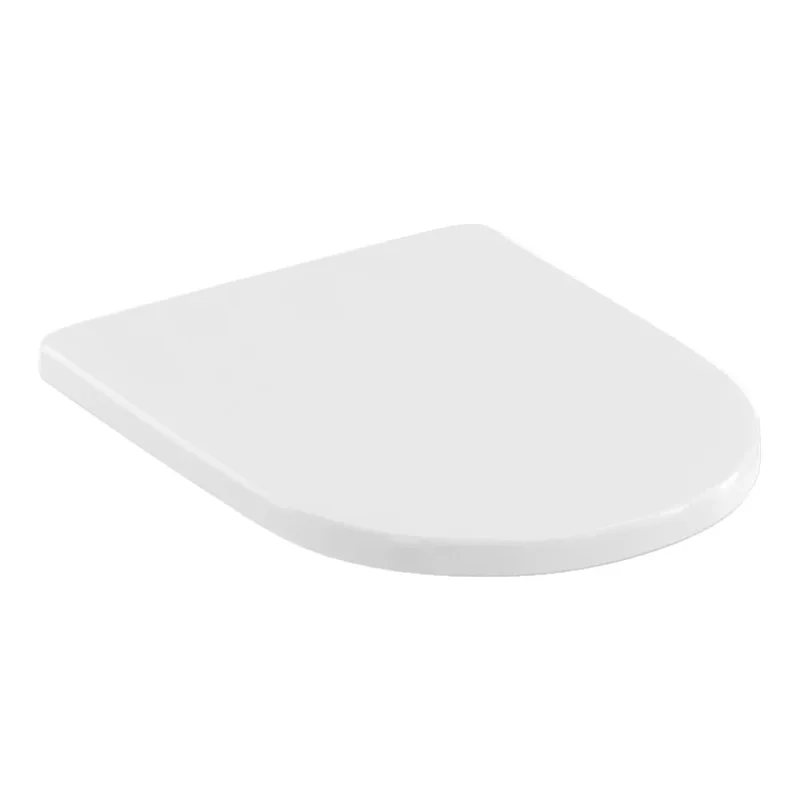 Britton Curve 2 Soft Close Seat Gloss White product image - Image 5