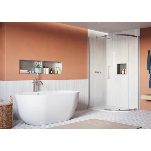 Crosswater Asura 8mm Quadrant Door 1000 x 800 Slate