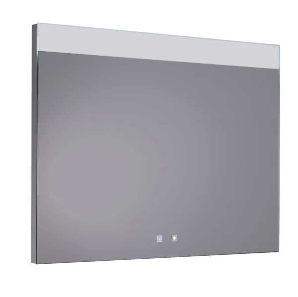 Just Taps Radiant - Mirror 800w X 600h - 2 Switch Button, Heating Pad