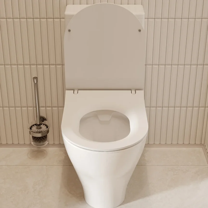 Saneux Prague Slim-line Soft Close Seat & Cover (for Pr090 & Pr096) detail view - Image 9