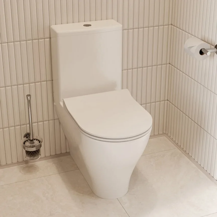 Saneux Prague Slim-line Soft Close Seat & Cover (for Pr090 & Pr096) detail view - Image 11
