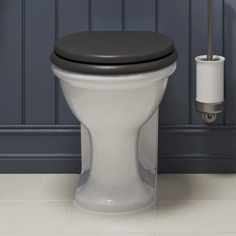 Burlington Guild Back To Wall Pan White detail view - Image 3