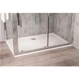 Eastbrook Corsair 1500 X 760 28mm Shower Tray White detail view - Image 3