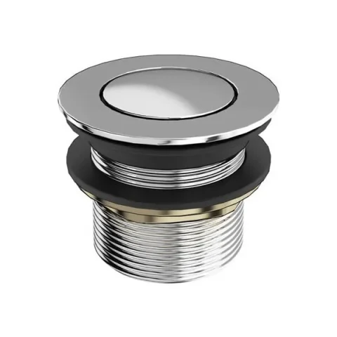 Crosswater Click-Clack Bath Waste un-slotted Chrome product image - Image 4