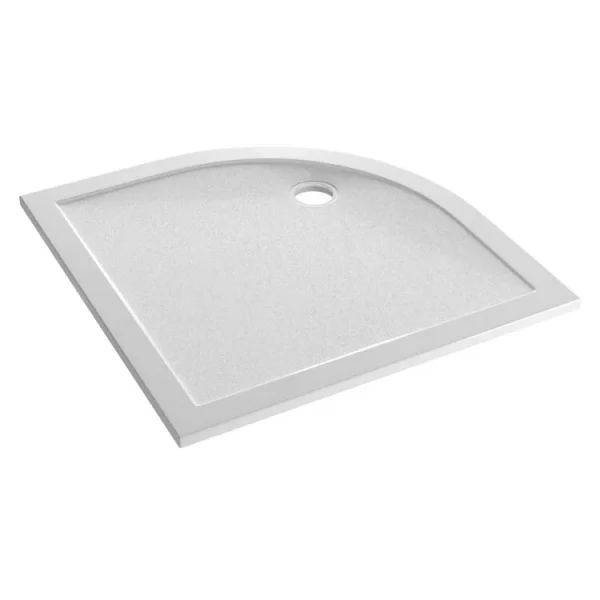 Eastbrook Corsair Anti-slip 800 Quad 28mm Shower Tray White detail view - Image 4