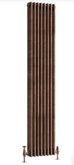 Cubico Clarence 3 Column Radiator 8 Sections 1800x380mm Antique Copper product image - Image 7