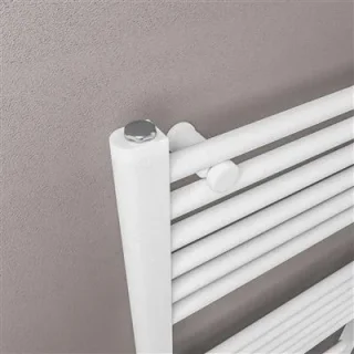 Eastbrook Wingrave 1000 X 600 Straight Multirail Matt White detail view - Image 11