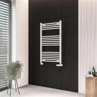 Eastbrook Wingrave 1000 X 600 Straight Multirail Matt White product image - Image 14