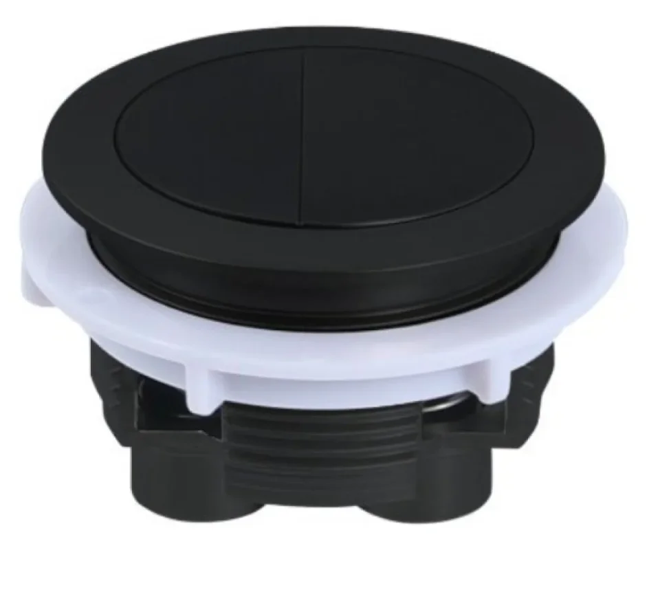 Cubico Push Button Matt Black For Frazenda Cc, Ambiente Cc, ,luxor Cc,oracle Cc And Zodiac Cc product image - Image 2