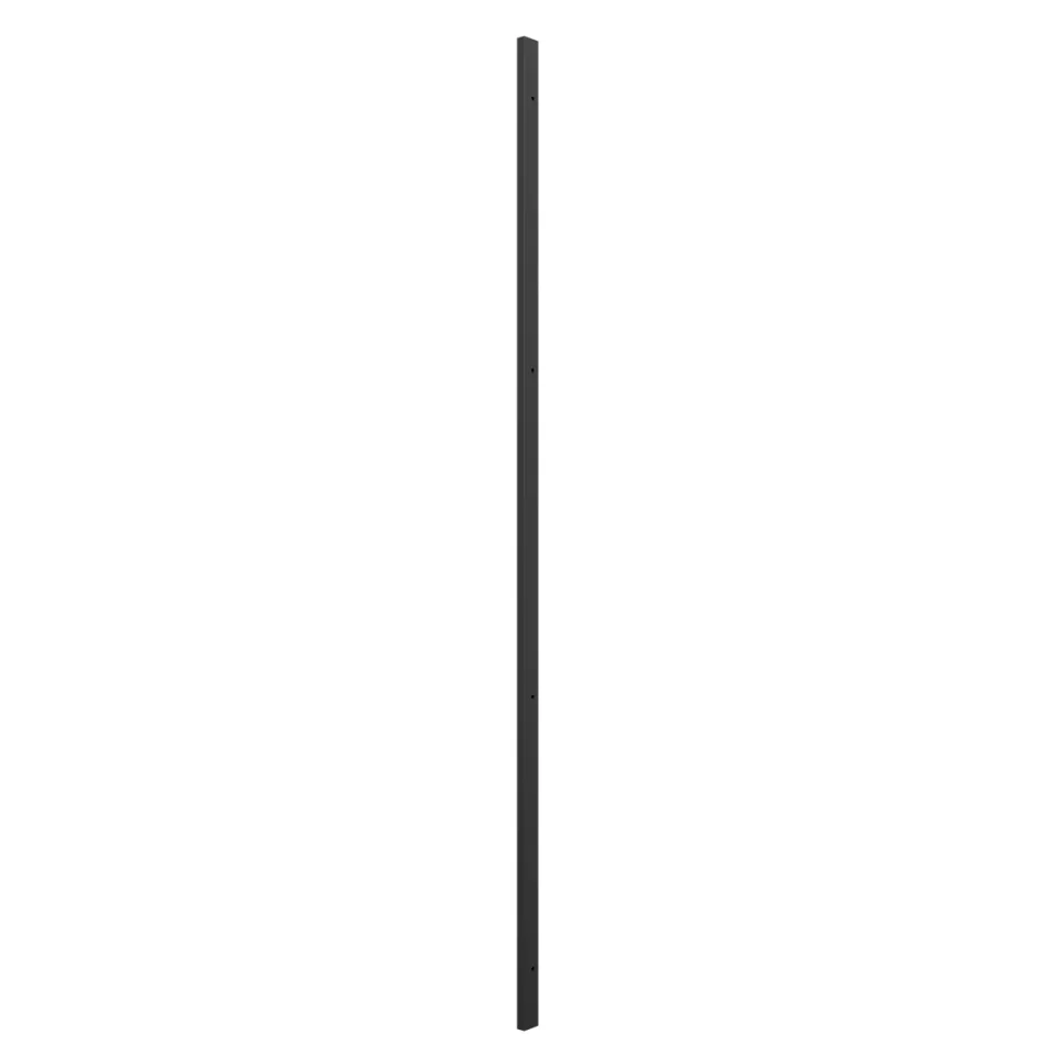 Crosswater Asura Extension Profile for Sliding Door Matt Black product image - Image 1