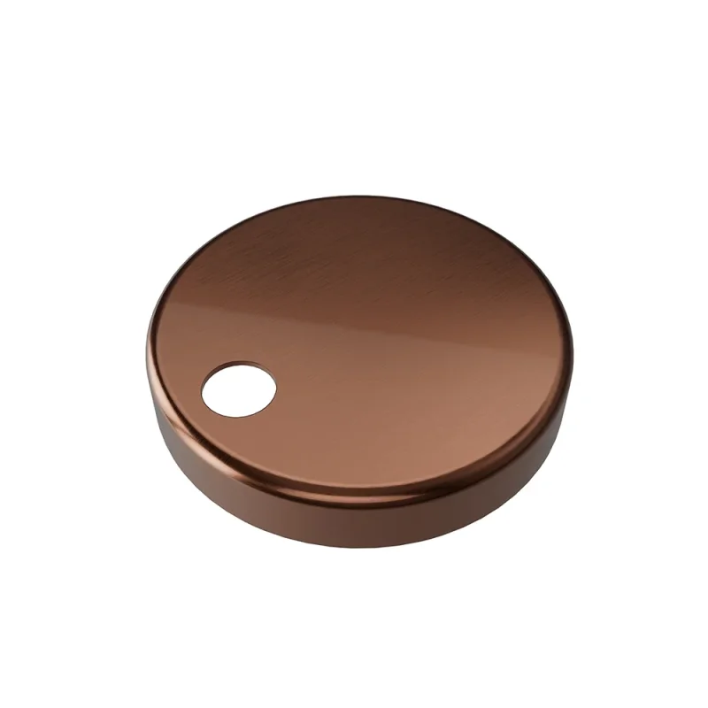 Crosswater Kai Decorative Hinge Cover Brushed Bronze product image - Image 3