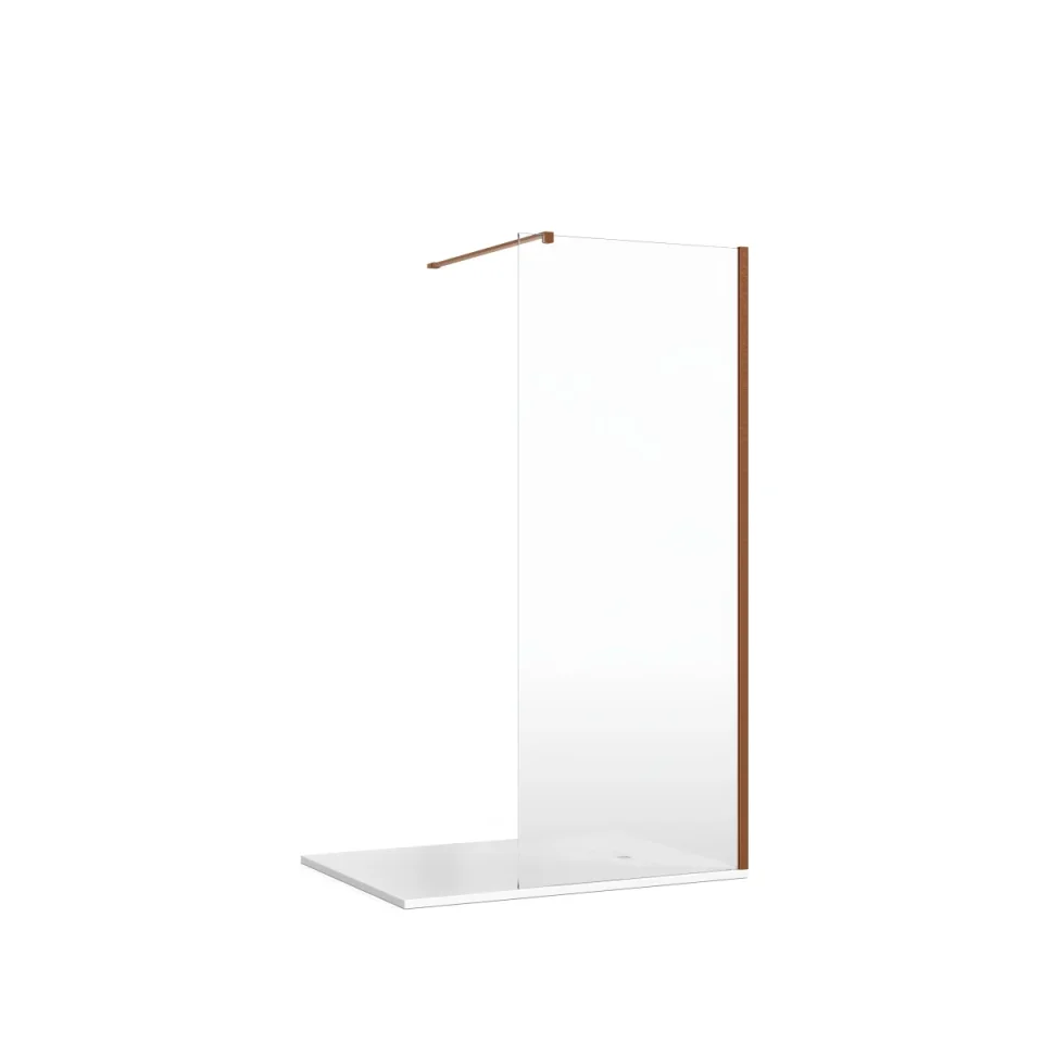 Crosswater Gallery Glass Wall Brace Brushed Bronze product image - Image 3