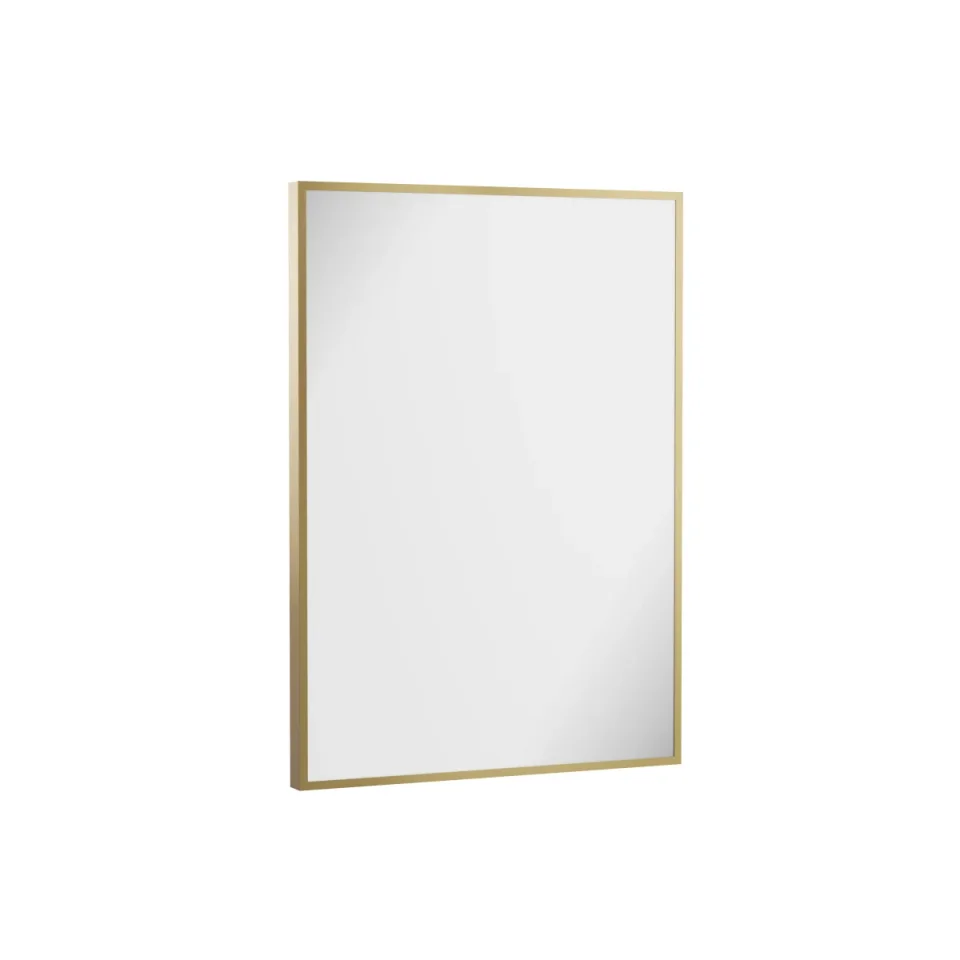 Crosswater MPRO Non-Illuminated Mirror 500 x 700mm Brushed Brass product image - Image 3