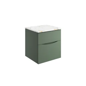 Crosswater Furniture Worktop 510 x 455mm Gold Estatuario