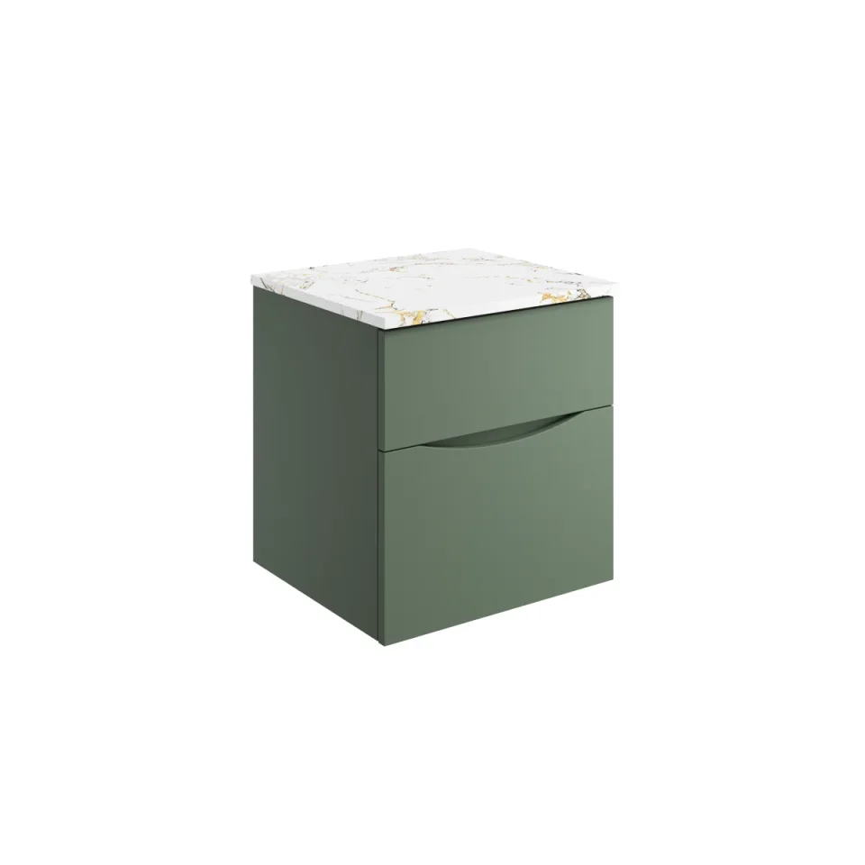 Crosswater Furniture Worktop 510 x 455mm Gold Estatuario product image - Image 1