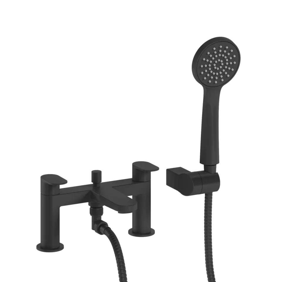 Crosswater Drift Bath Shower Mixer Matt Black product image - Image 3