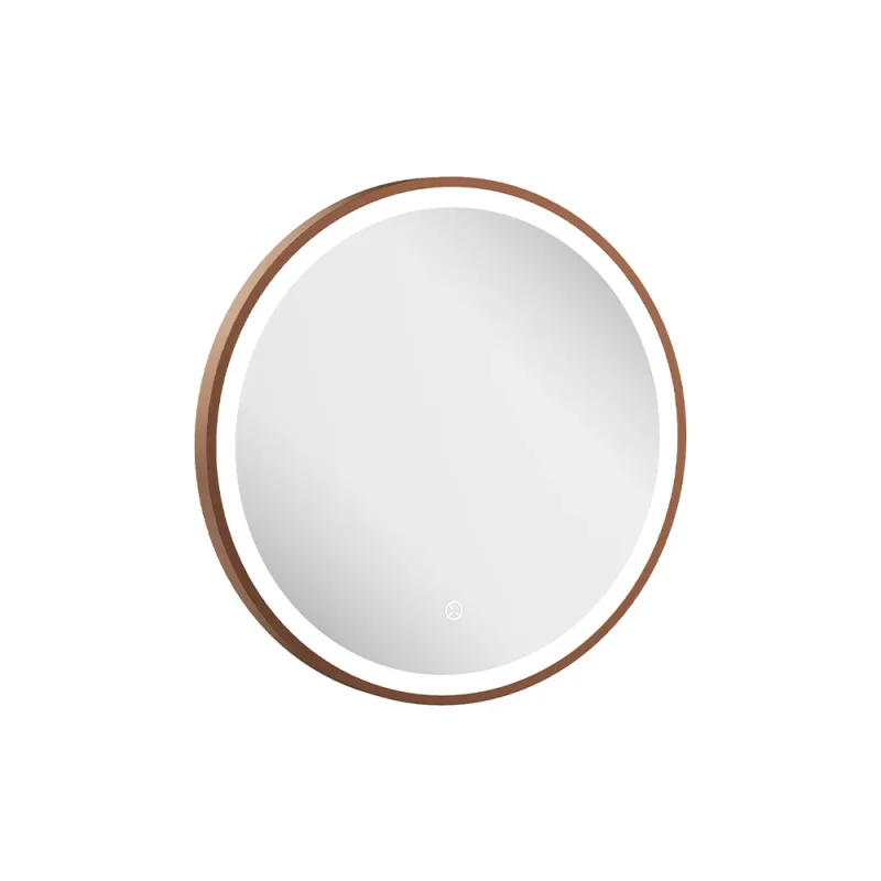 Crosswater Infinity Illuminated Mirror 500 Brushed Bronze product image - Image 3