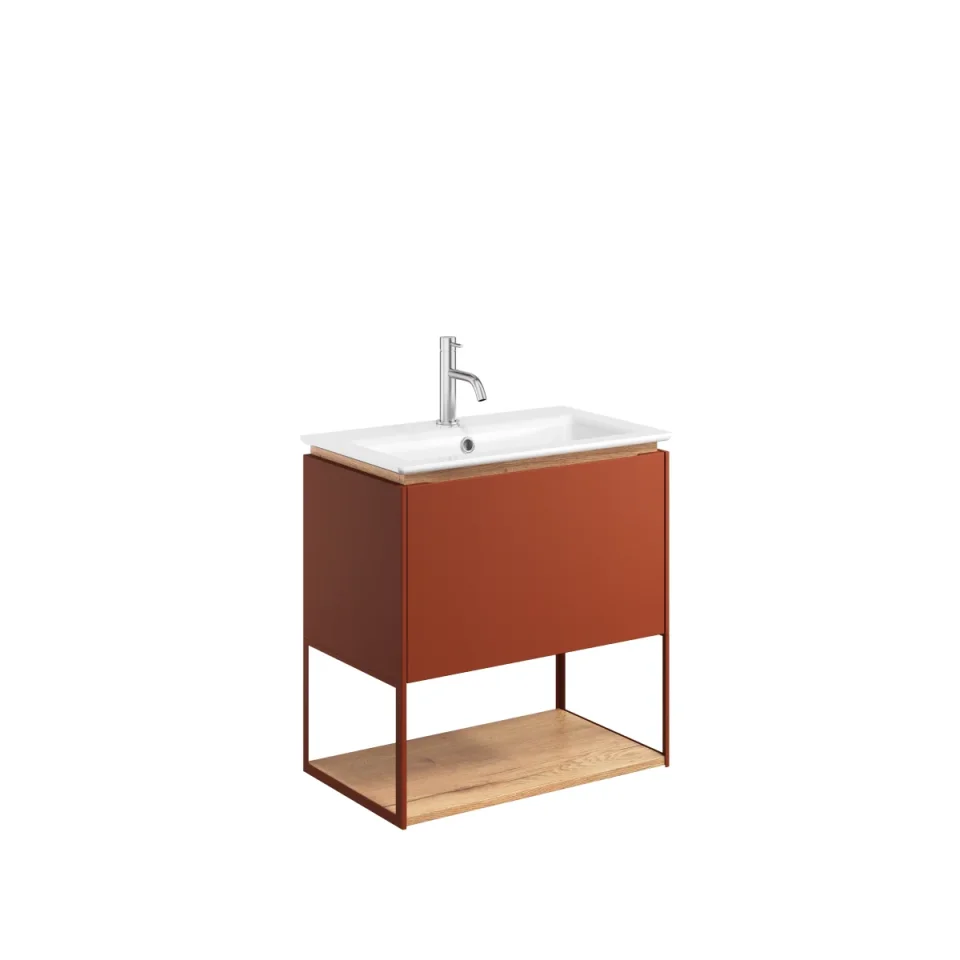 Crosswater Mada Shelf & Frame 600 Soft Clay product image - Image 5