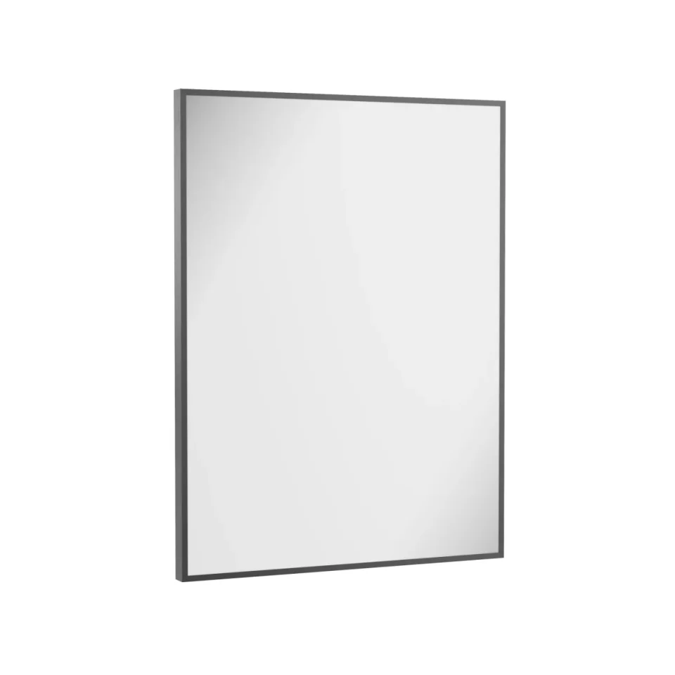 Crosswater MPRO Non-Illuminated Mirror 600 x 800mm Slate detail view - Image 2