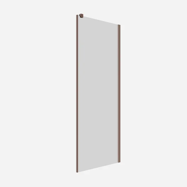 Crosswater Optix Side Panel for Pivot Inline 800 Brushed Bronze