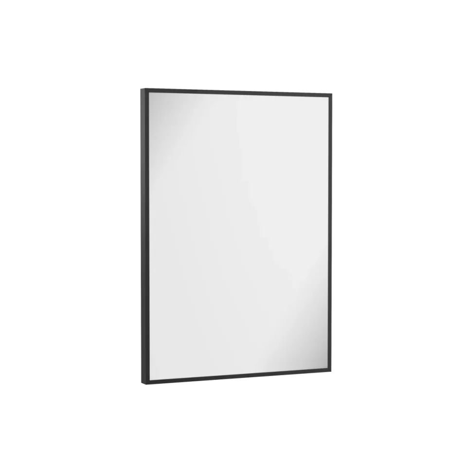 Crosswater MPRO Non-Illuminated Mirror 500 x 700mm Matt Black product image - Image 3