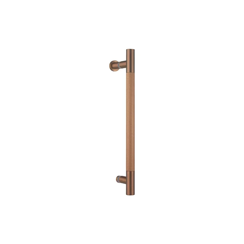 Crosswater Optix Knurled Handle Brushed Bronze detail view - Image 3