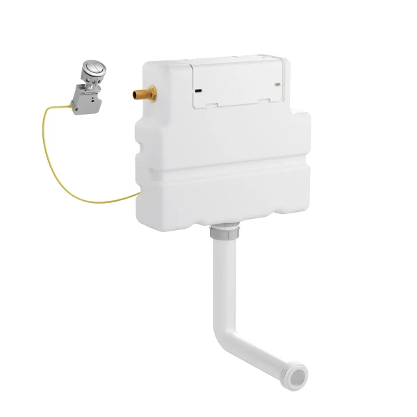 Britton Slim Line Furniture Cistern Dual Flush Chrome