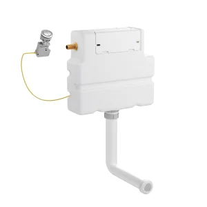 Britton Slim Line Furniture Cistern Dual Flush Chrome