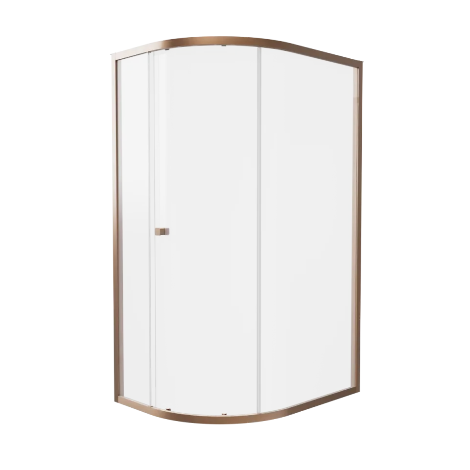 Crosswater 6mm Quadrant Single Door 1200 x 900 Box B Brushed Bronze product image - Image 1