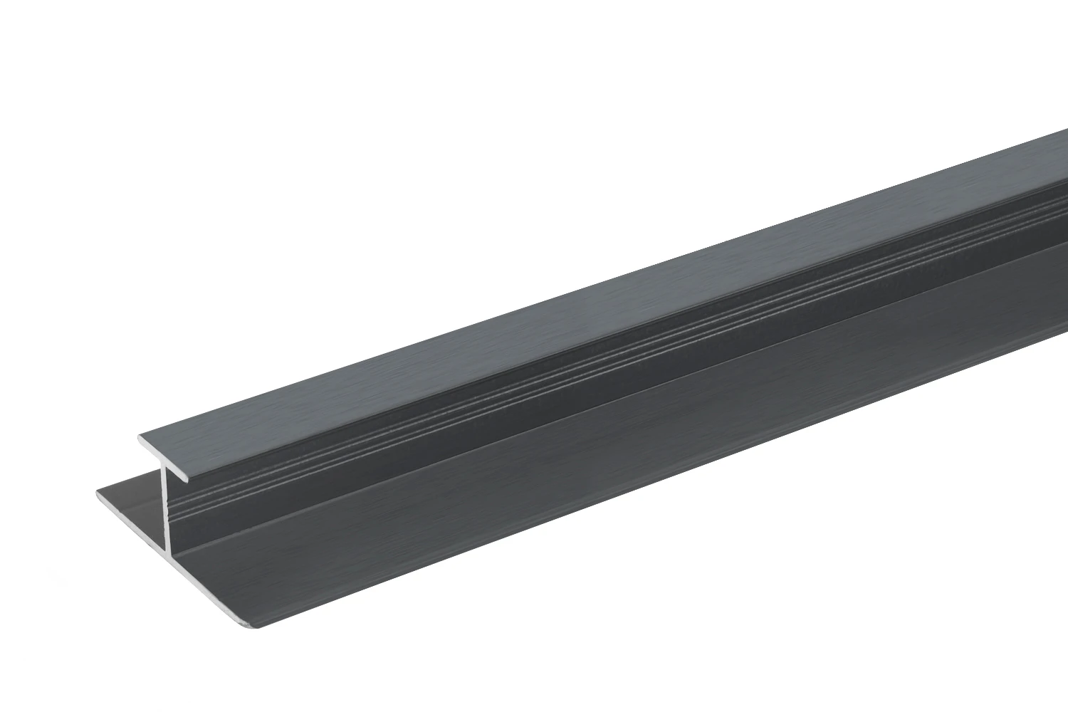 Crosswater Aluminium Extrusion H Join 11mm 2450mm Slate