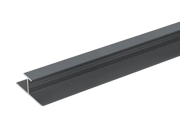 Crosswater Aluminium Extrusion H Join 11mm 2450mm Slate