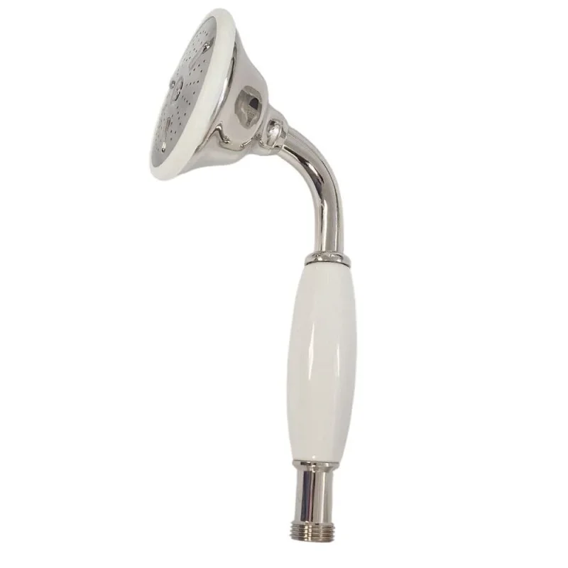Crosswater Belgravia Handset Nickel detail view - Image 2