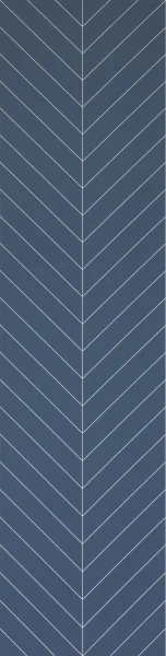 Crosswater Nordic Blue Chevron Tile Wall Panel 600 X 2400 Proclick