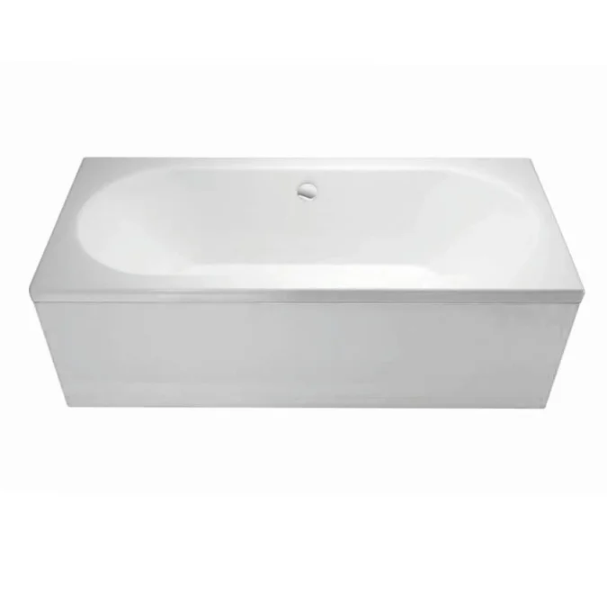 Crosswater Verge Double Ended Acrylic Bath 1800 x 750mm detail view - Image 2