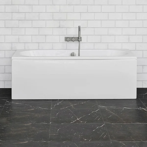 Crosswater Verge Double Ended Acrylic Bath 1800 x 750mm