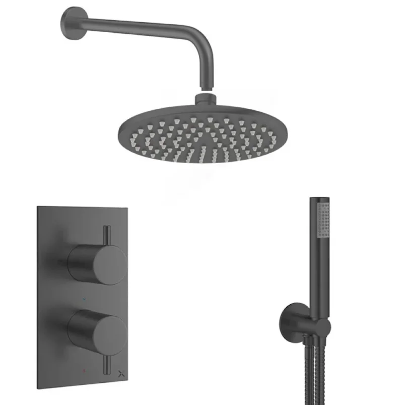 Crosswater Gtlpro1510t Shower Kit detail view - Image 2
