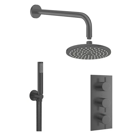 Crosswater Gtlpro2000t Shower Kit detail view - Image 2