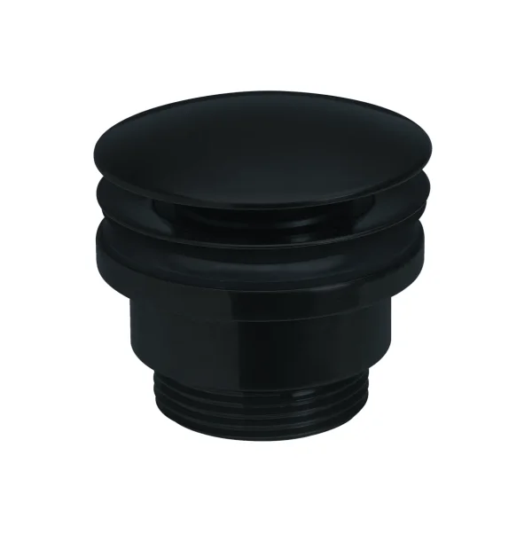 Britton Universal Standard Click Clack Basin Waste Matt Black product image - Image 3