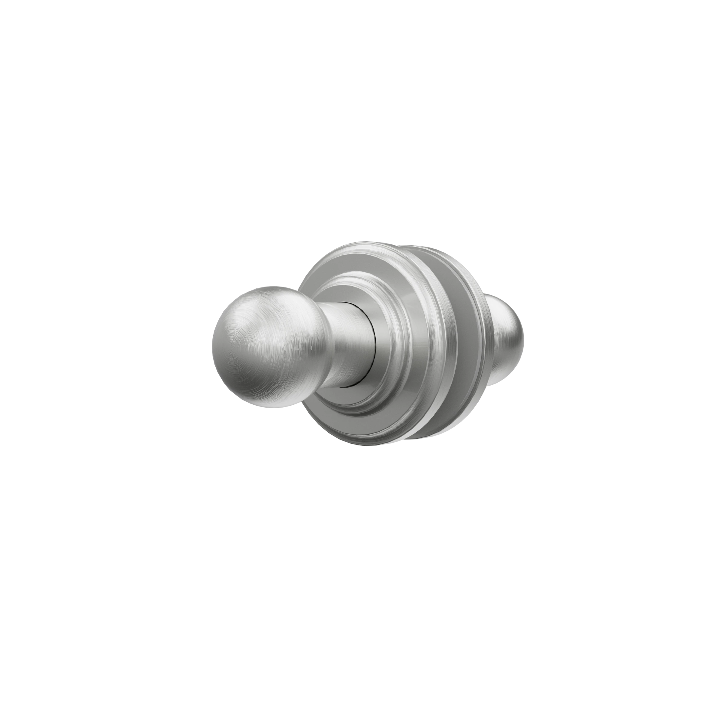 Burlington Classique 1850 Bath Screen Handle Brushed Nickel