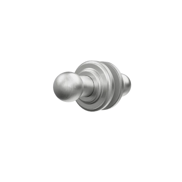 Burlington Classique 1850 Bath Screen Handle Brushed Nickel