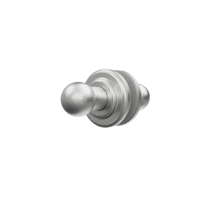 Burlington Classique 1850 Bath Screen Handle Brushed Nickel