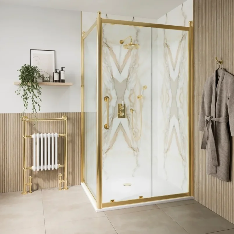 Burlington Classique Sliding Door 1400 Gold detail view - Image 2
